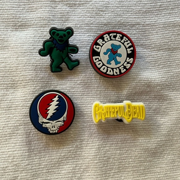 Grateful Dead Jibbitz croc charms NWOT - Picture 4 of 6